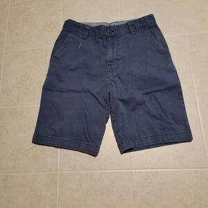 Wonder Nation Boys Blue Classic Slash Pockets Belt Loops Chino Shorts Size 12